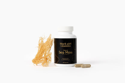 Organic Sea Moss Capsules – 92 Minerals | Vegan Immune & Thyroid Support