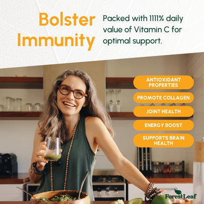 ForestLeaf Liposomal Vitamin C 1000mg Capsules | High-Dose Liposomal Vitamin C