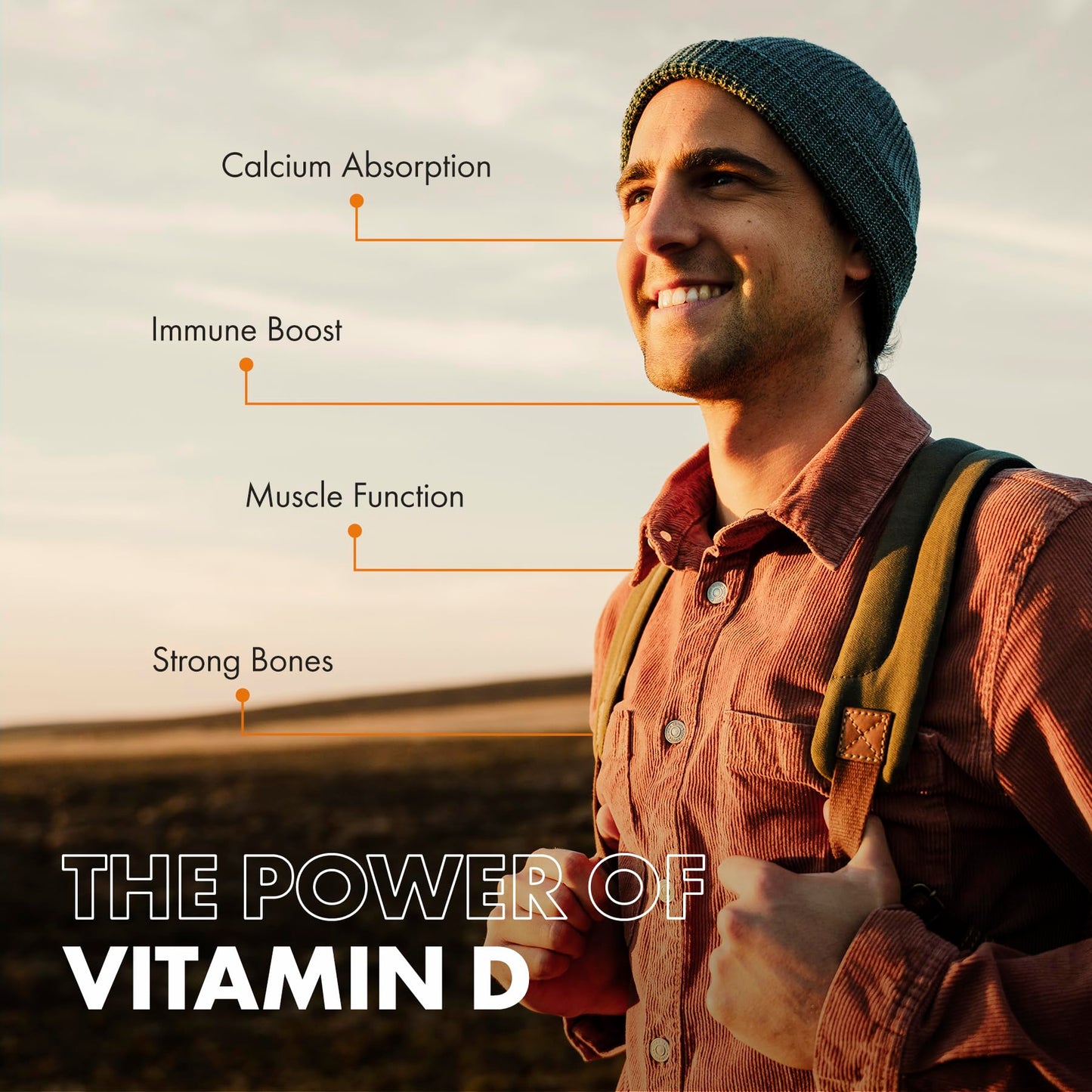 Incite Nutrition Vitamin D3 5000iu - 400 Micro Tablets, High Strength, UK Made