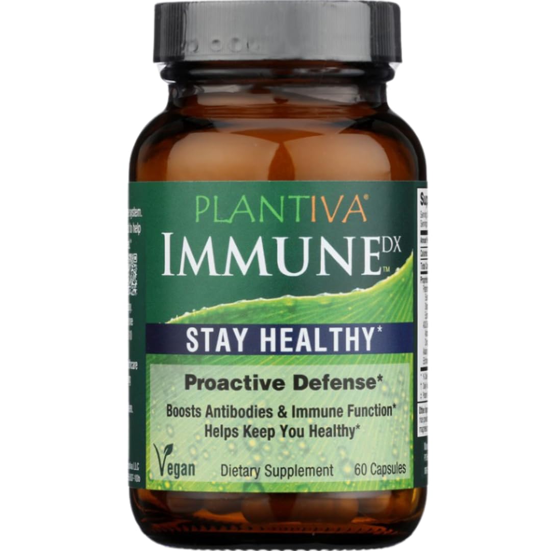 Plantiva ImmuneDx – Vegan Immune Support, 60 Capsules