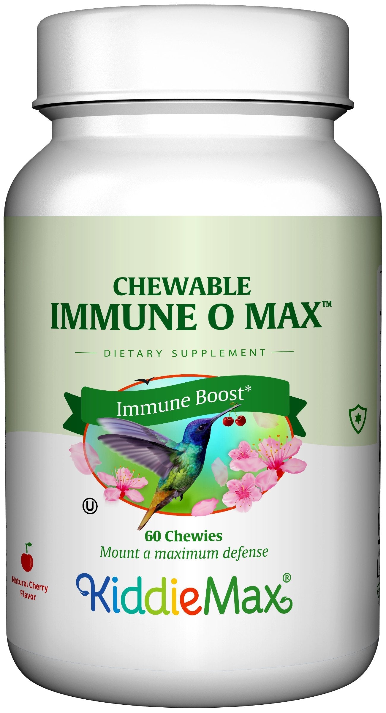 Immuno-O-Max Chewable Immune Support – Maxi Health, 60 Cherry Tablets