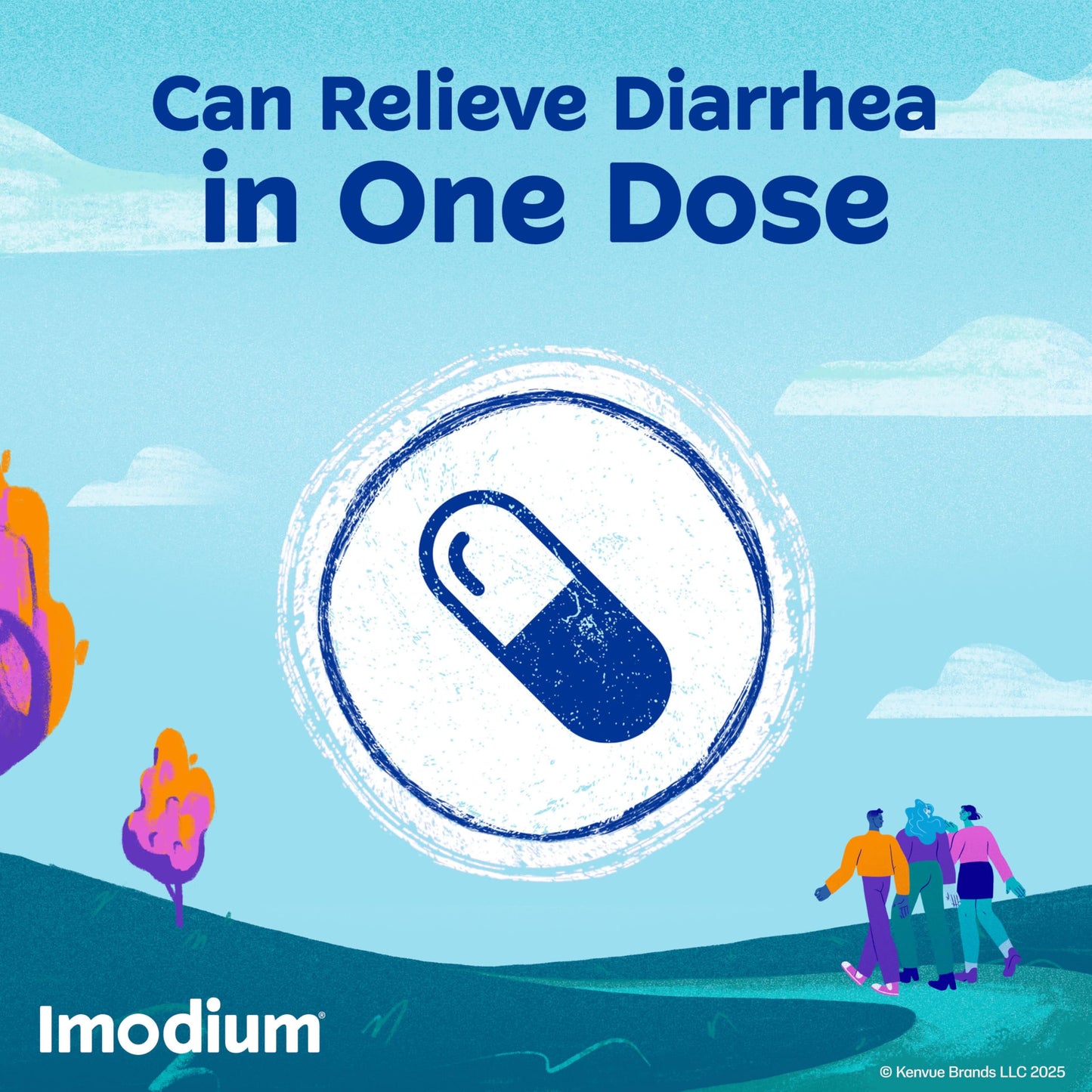 Imodium A-D Caplets – Fast Diarrhea Relief (Loperamide HCl), 24 Count