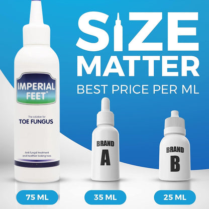 Imperial Feet Toe & Toenail Fungus Treatment – FDA Registered, Extra Strength Nail Care (USA)