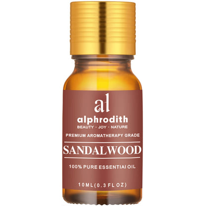 Indian Sandalwood Essential Oil 100% Pure - Natural Aromatherapy Oil | 10ml