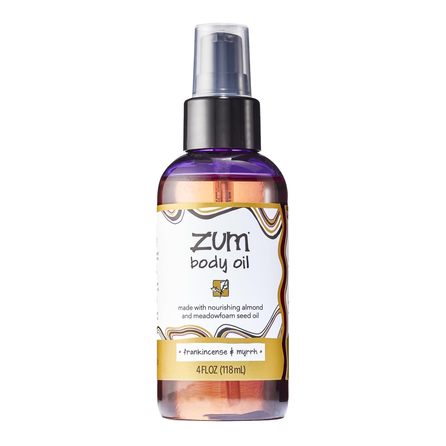 Indigo Wild Zum Frankincense & Myrrh Body Oil – Nourishing Massage Oil (4 oz)