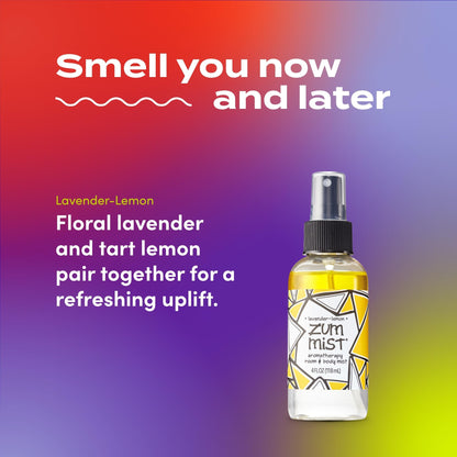 Indigo Wild Zum Mist Lavender-Lemon Room & Body Spray 4 oz 2 Pack