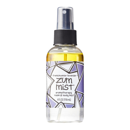 Indigo Wild Zum Mist Room & Body Spray - Frankincense & Lavender Aromatherapy Essential Oil Spray - 4 fl oz