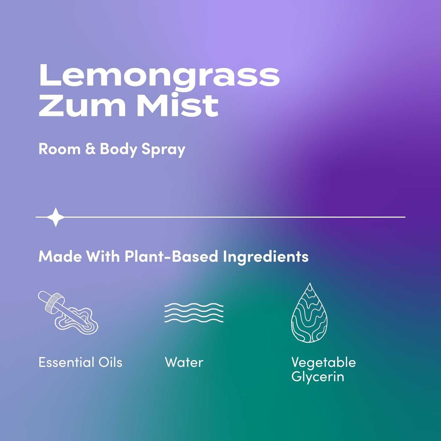 Indigo Wild Zum Mist Lemongrass Room & Body Spray - 4 fl oz