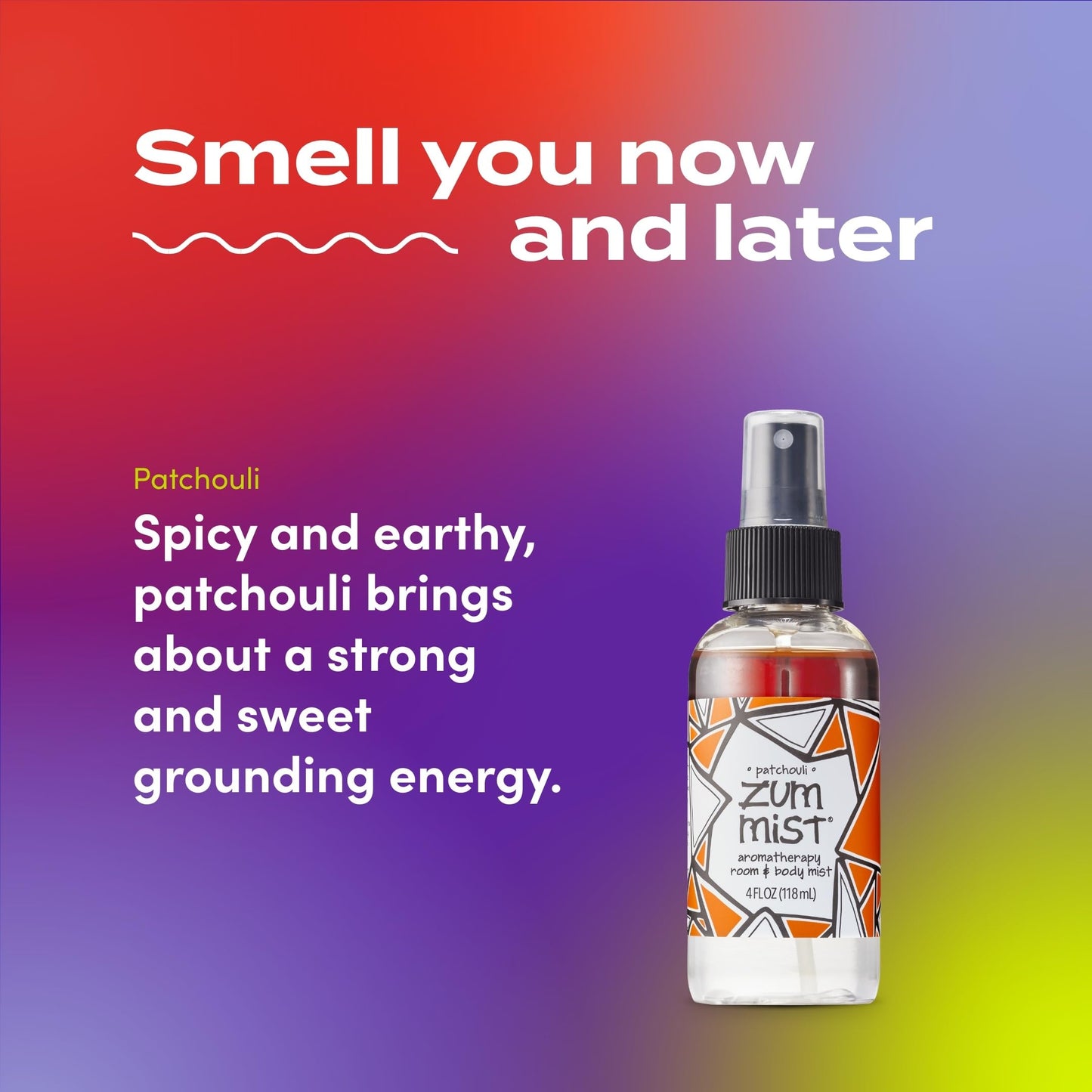 Indigo Wild Zum Mist Patchouli Room & Body Spray – 4 oz 2-pack