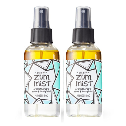 Indigo Wild Zum Mist Room & Body Spray – Sea Salt Scent, 4 oz (2 Pack)