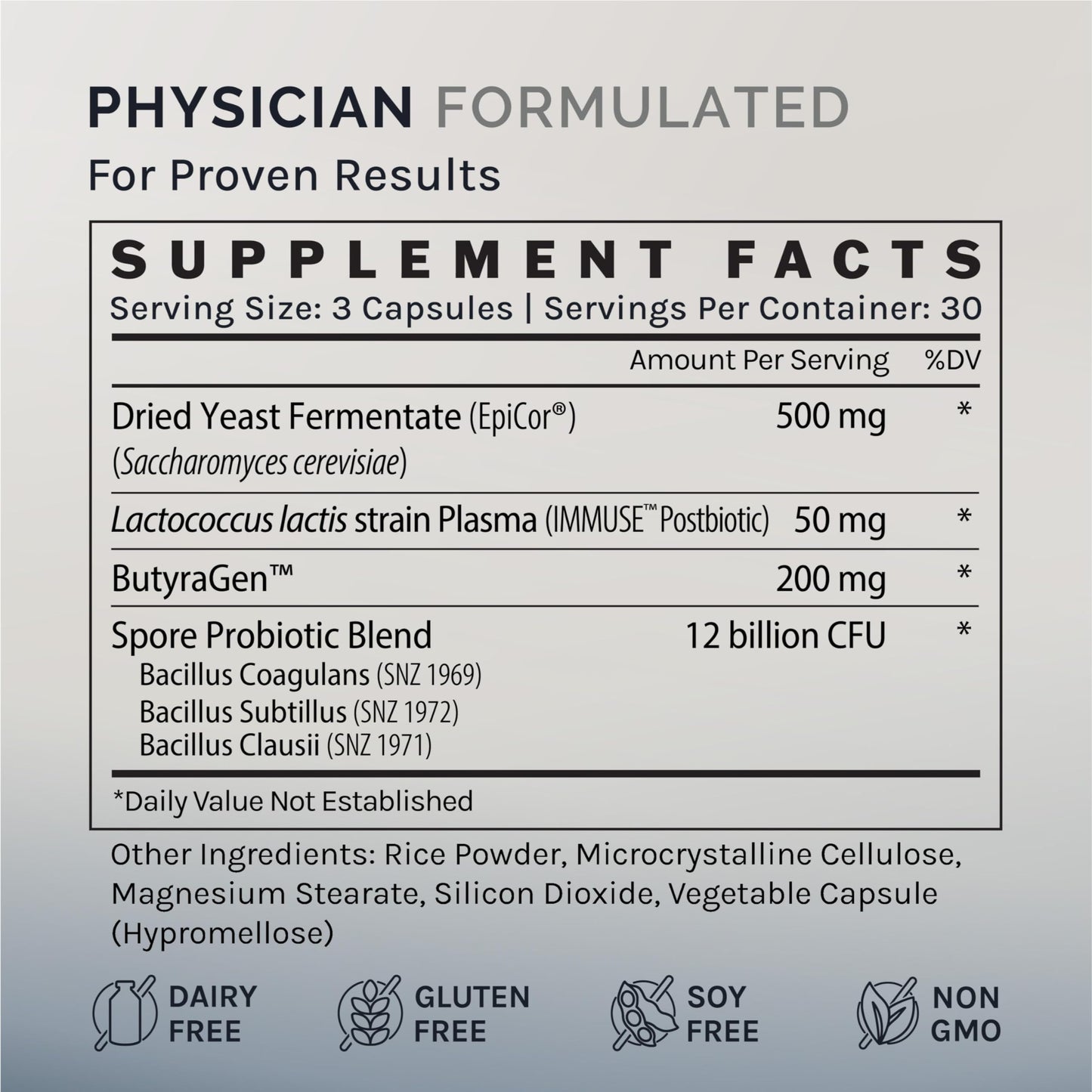 InfiniWell GI Prime: Pre, Pro & Postbiotics for Digestive Health