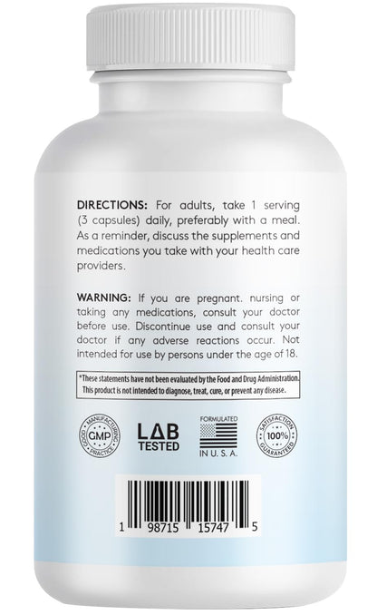 Infusions Maximum Strength Pure SAM-e 1200mg 90 Vegetable Capsules (S-adensoyl-methionine)