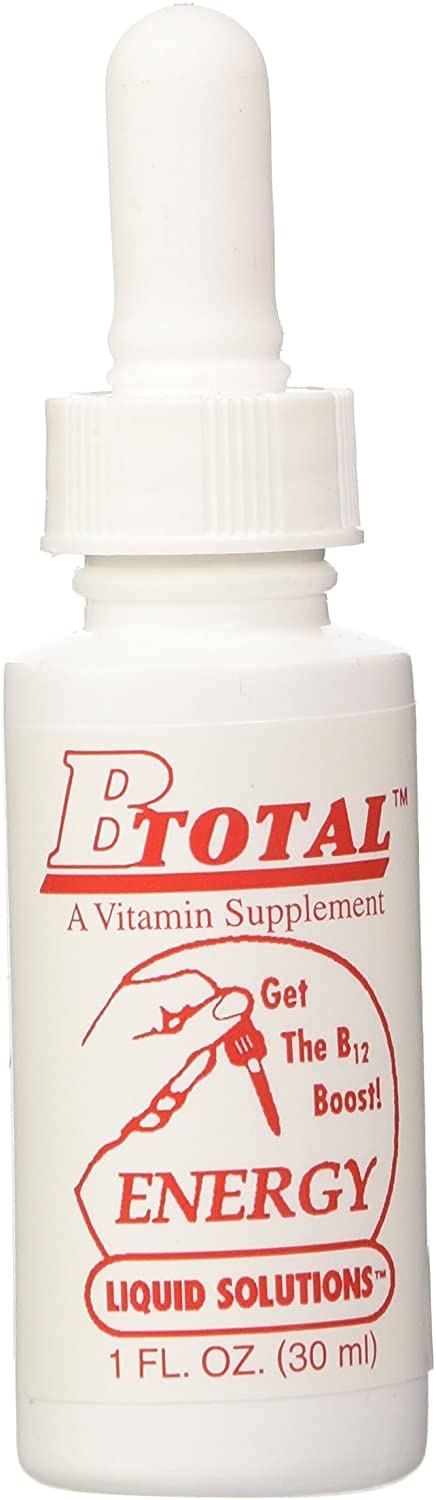 Sublingual B-Total Twin Pack - 2 fl oz | Berry Flavor, Caffeine-Free Vitamin B-12 Energy Drops