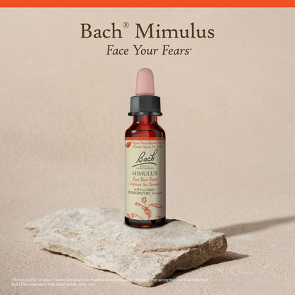 Bach Mimulus (Non-Alcohol) - Face Your Fears | 10mL Dropper