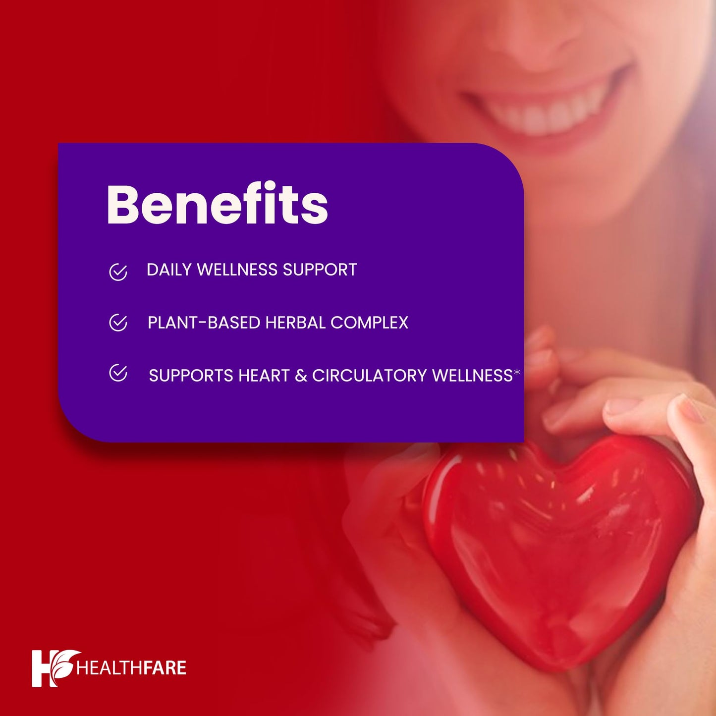 HealthFare Hawthorn Berry 3000mg – Heart & Circulatory Support | Vegan, Made in USA