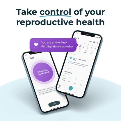 Inito Fertility Monitor & Hormone Tracker | Estrogen, LH, PdG, FSH | Ovulation Tracking | 15 Strips | iPhone 13 Pro Max