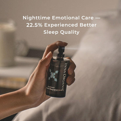 INNA ORGANIC Blue Tansy Restful Sleep Spray with Regenight – Calming Pillow & Room Mist