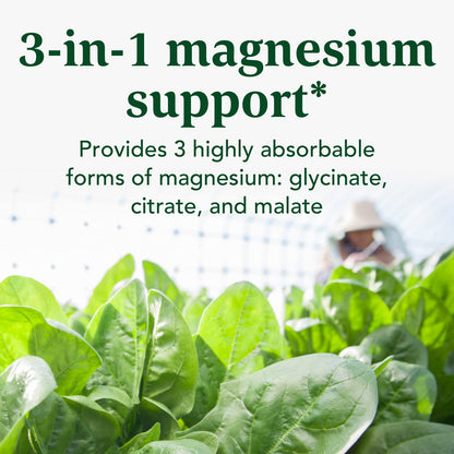 INNATE Magnesium 300 mg – Muscle Relaxation Supplement | Vegetarian & Gluten-Free | 120 Capsules (60 Servings)