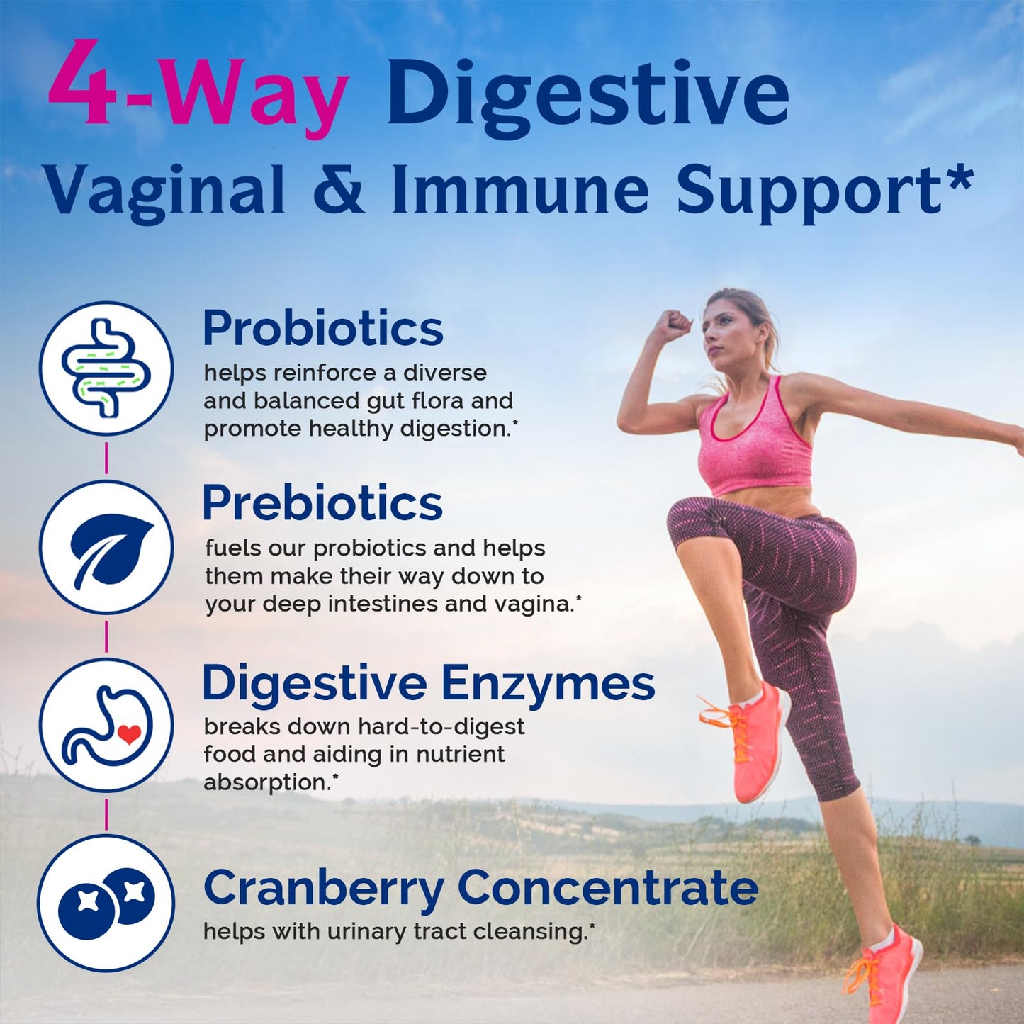 Innate Vitality Women's Probiotics – 120B CFU, 32 Strains, Once Daily