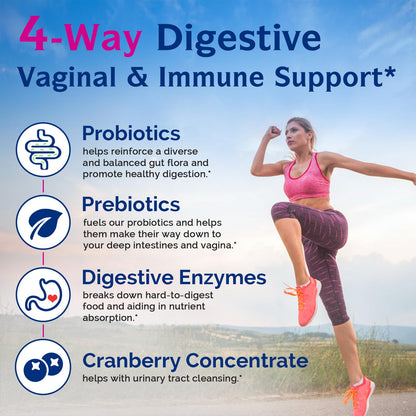 Innate Vitality Women's Probiotics – 120B CFU, 32 Strains, Once Daily