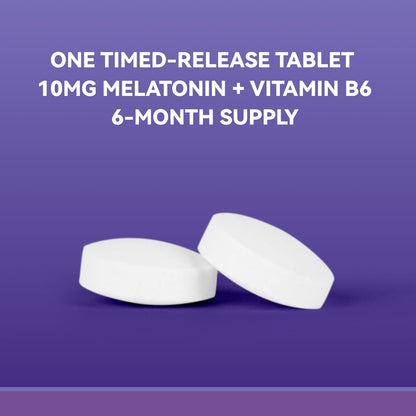 Inner Brightness Melatonin 10mg Tablets - Timed Release Sleep Aid | 200-Count