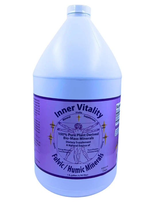 Inner Vitality Fulvic Humic Mineral Blend – Morningstar Minerals (1 Gallon) BritishVita | Premium UK Vitamins & Wellness Supplements