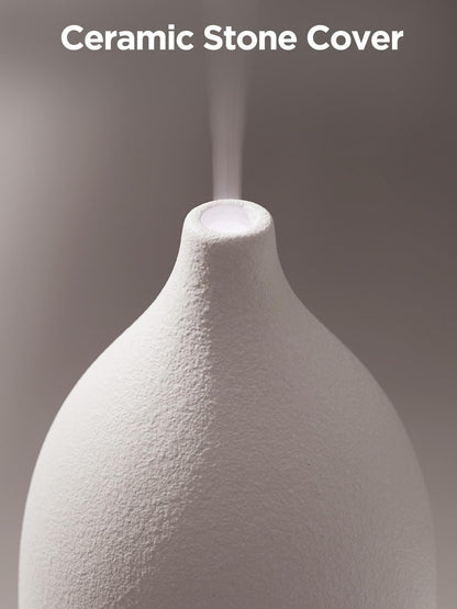 InnoGear 150ML Ceramic Oil Diffuser — Ultrasonic Mist, Auto Off, 2 Modes