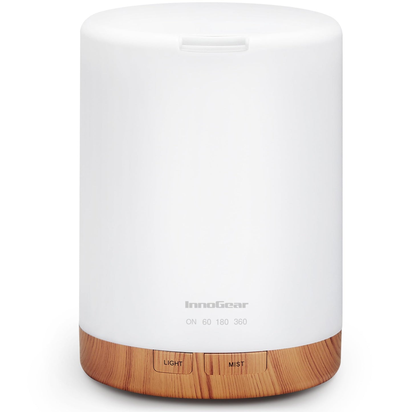 InnoGear 300ML Essential Oil Diffuser – 5-in-1 Ultrasonic, Auto-Off, Yellow