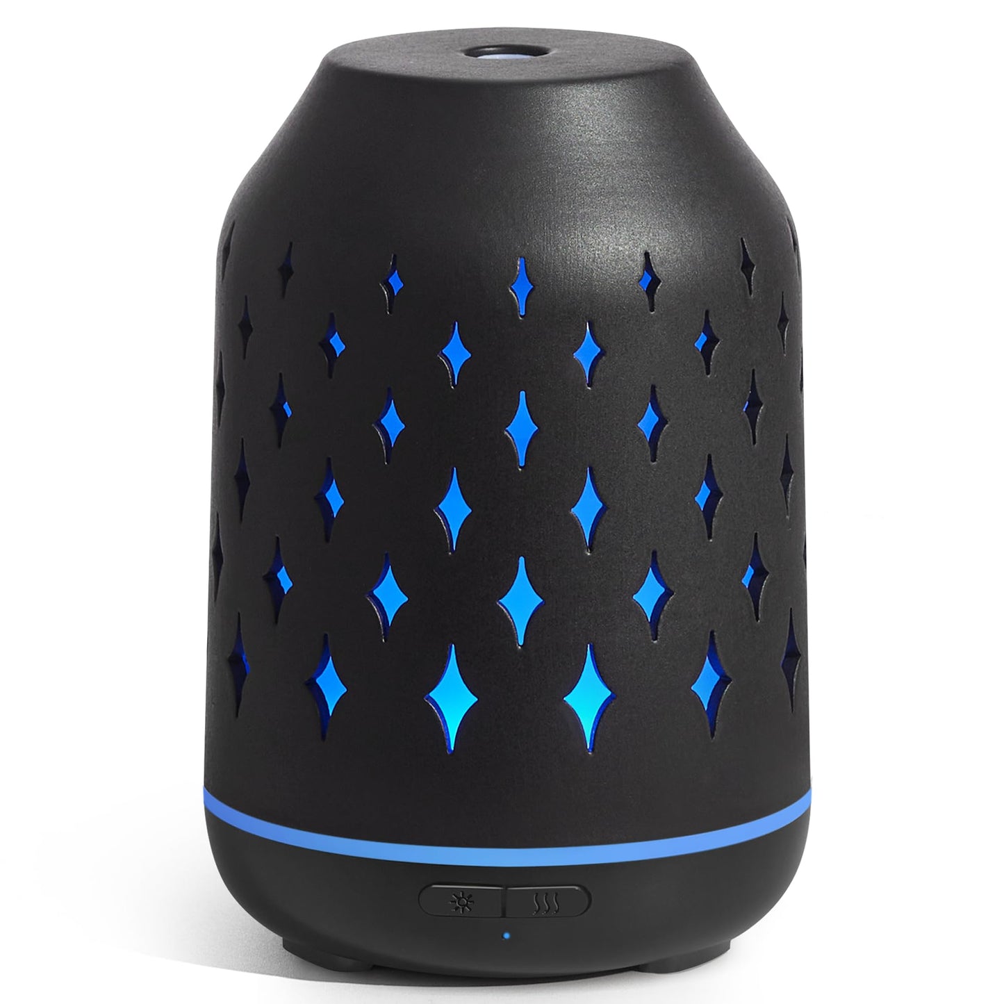 InnoGear Aromatherapy Diffuser 150ml Ceramic – Ultrasonic Humidifier, 2 Mist Modes, Waterless Auto-Off, Black