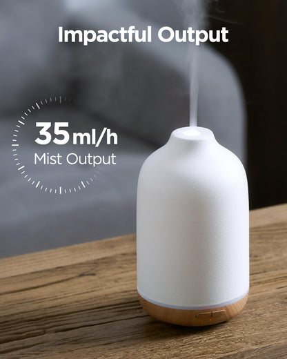 InnoGear 150ml Ceramic Essential Oil Diffuser – Handcrafted Stone Aroma Diffuser