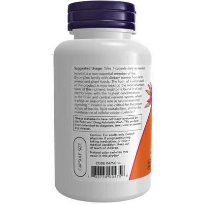 Inositol 500mg 100 Capsules (Pack of 2) – Myo-Inositol Supplement