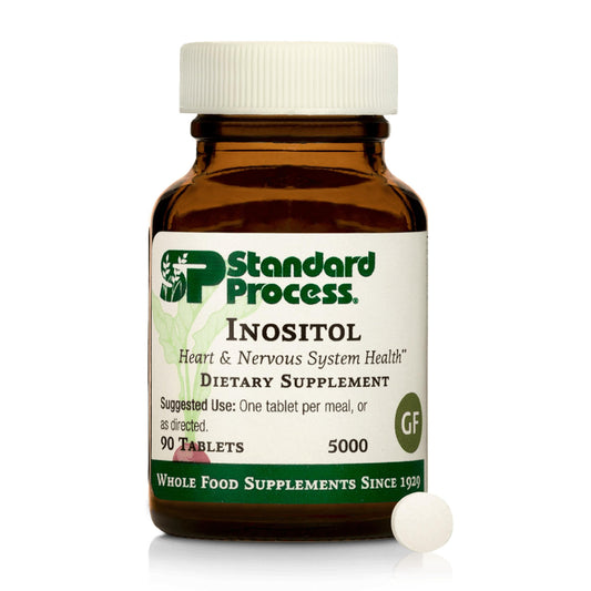 Standard Process Inositol 90 Tablets – Nervous System, Lipid & Heart Health BritishVita | Premium UK Vitamins & Wellness Supplements