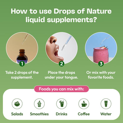 Inositol & Choline Liquid Drops – Vegan, Non-GMO, Enhanced Absorption (60ml) – Prenatal Wellness