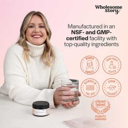 Inositol Powder with MTHF Folate & Vitamin D3 – 30 Servings | Hormonal Balance & Ovarian Support