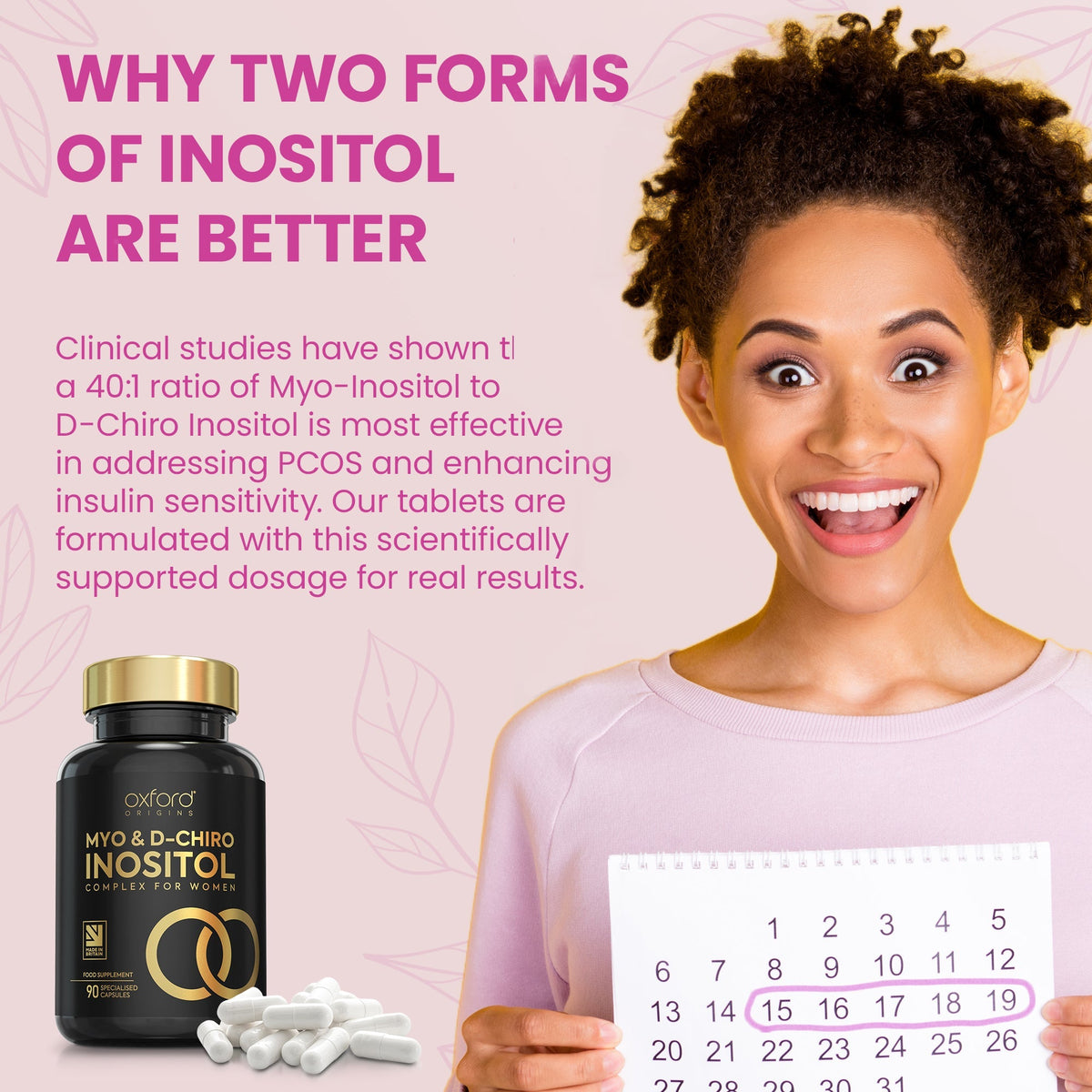 Myo & D-Chiro Inositol Oxford Origins