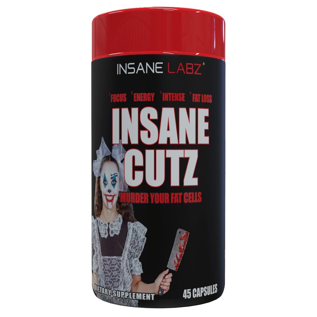 Insane Cutz Intense Fat Burner for Men & Women - 45 Servings