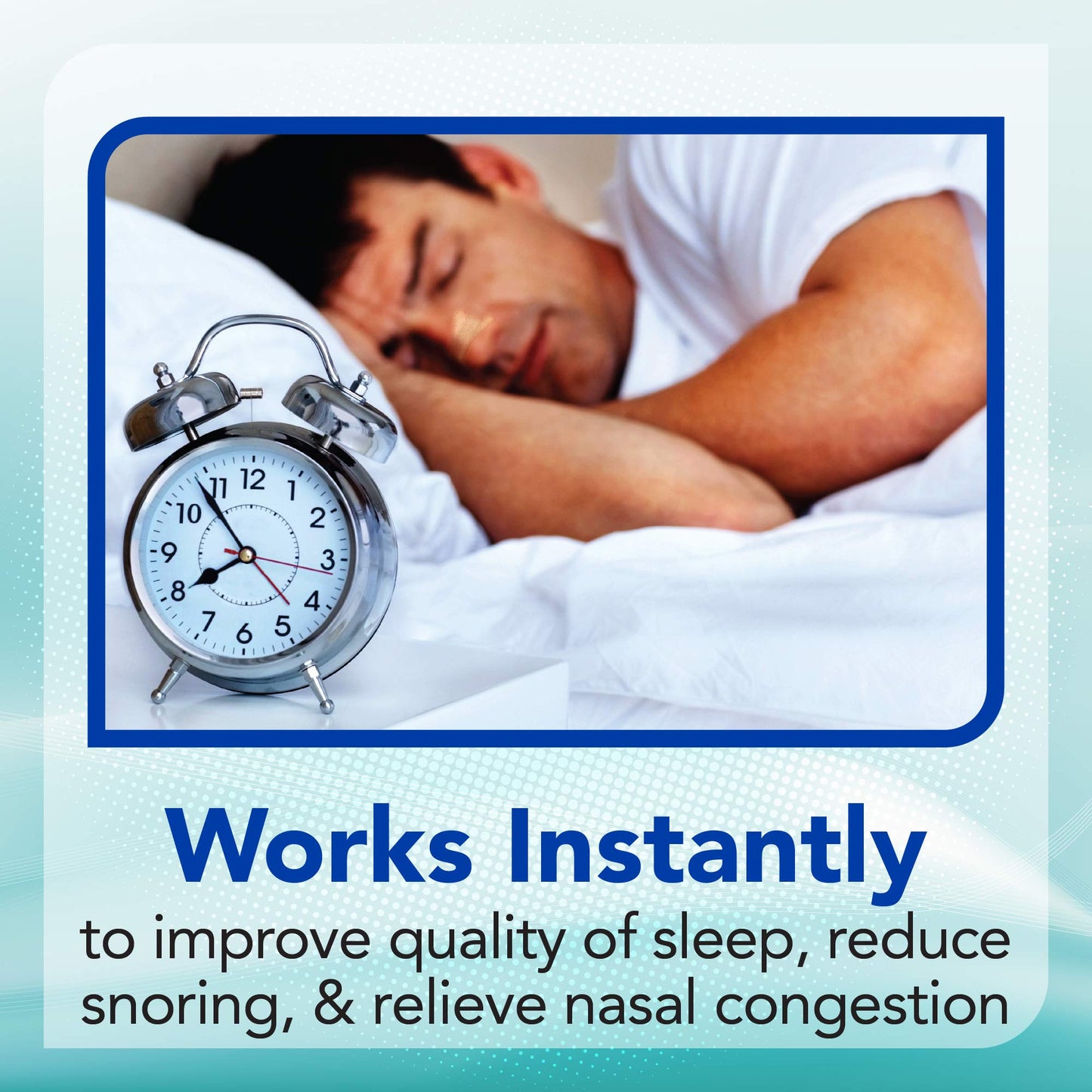 Instaclear Extra-Strength Nasal Strips (Tan) 50 ct – Instant Breathing, Sleep Support, Congestion Relief