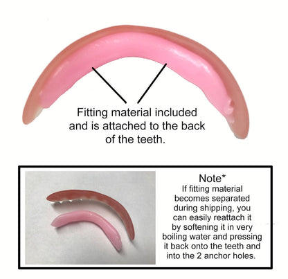 Instant Smile Flex 2pk - Bright White Upper Veneer | One Size