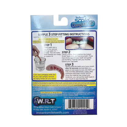 Instant Smile Flex 2pk - Bright White Upper Veneer | One Size