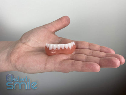 Instant Smile Handmade Bright White Lower Veneer – DIY, Safe BPA-Free