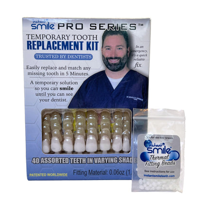 Instant Smile Pro Series Temporary Tooth Kit – At-Home Replacement