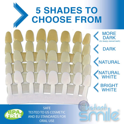 Instant Smile Temporary Tooth Kit -Pro-Series | Realistic, Customizable Tooth Replacement