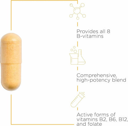 Integrative Therapeutics Active B-Complex – Cellular Energy & Immune Support (120 Capsules)