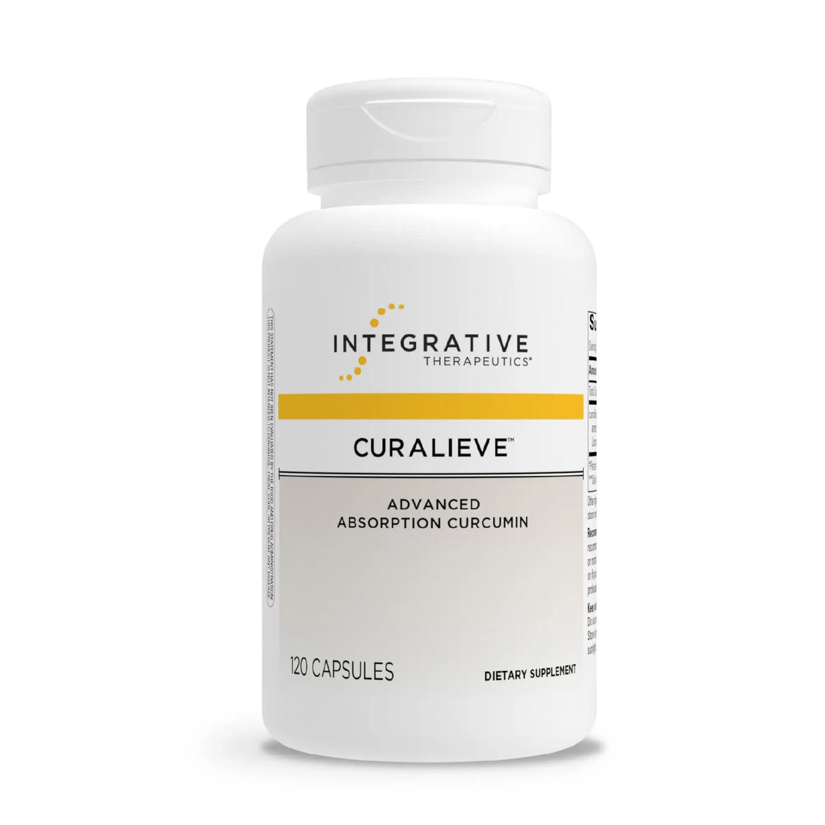 Integrative Therapeutics Curalieve - High-Absorption Curcumin Formula - 120 Capsules BritishVita | Premium UK Vitamins & Wellness Supplements