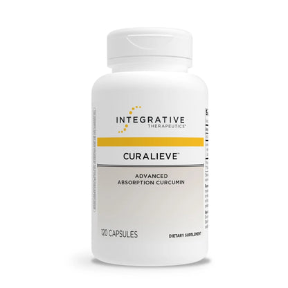 Integrative Therapeutics Curalieve - High-Absorption Curcumin Formula - 120 Capsules BritishVita | Premium UK Vitamins & Wellness Supplements