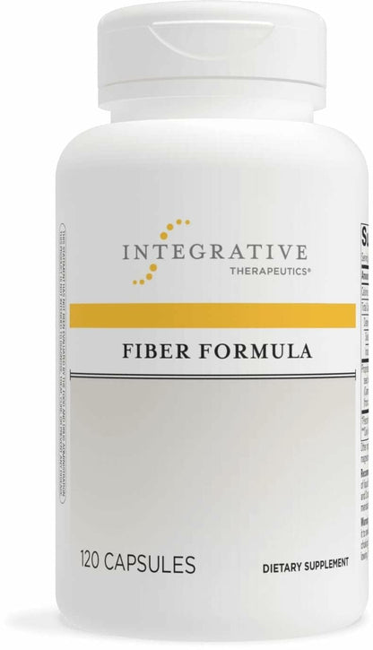 Integrative Therapeutics Fiber Formula – Colon Support, Digestive Health (Dairy-Free & Vegan) 120 Capsules