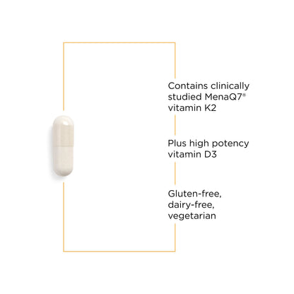 Integrative Therapeutics K2 + D3 – Heart Health & Bone Support | 60 Count