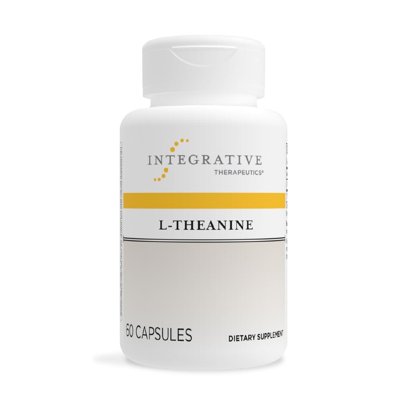 Integrative Therapeutics L-Theanine - Stress Support & Relaxation - 60 Capsules (30 Servings) | Vegan, Gluten-Free