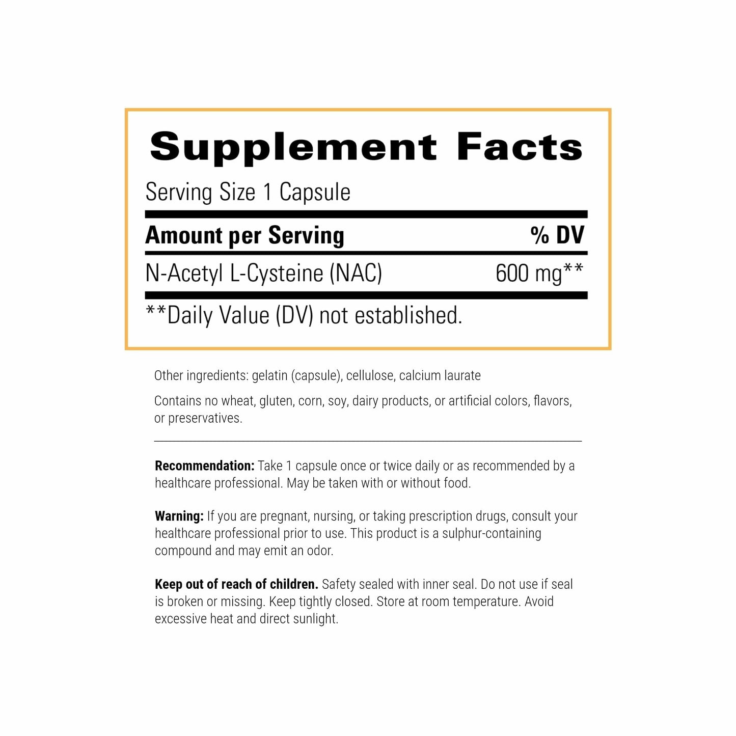 Integrative Therapeutics NAC – Antioxidant Support for Respiratory Health | Gluten-Free & Dairy-Free | 60 Capsules