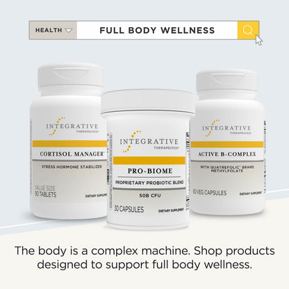 Integrative Therapeutics Pro-Biome Probiotic Blend – Digestive Health & Immune Support | 30 Capsules